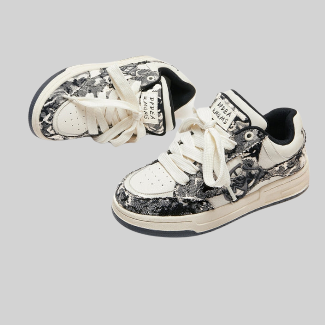 HERA Sneakers - Casual - Retro Kreuz Graffiti