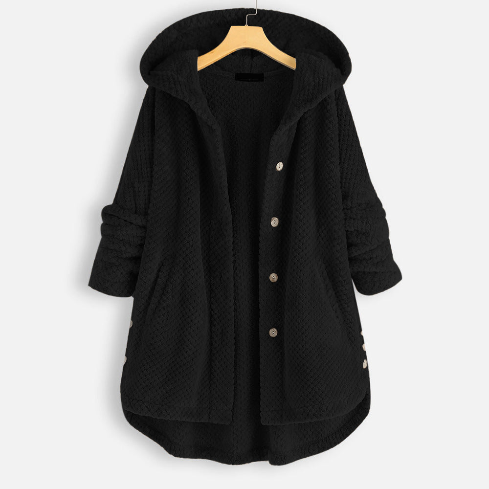 HERA - Winter Reversible Fleece-Kapuzenjacke