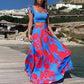 HERA - Sexy zweiteiliges Sommerkleid mit Boho-Print