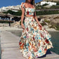 HERA - Sexy zweiteiliges Sommerkleid mit Boho-Print