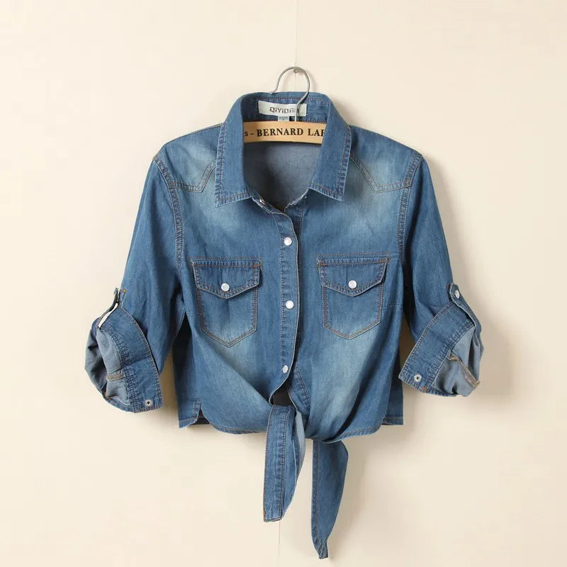 HERA - Trendiges Denim-Top