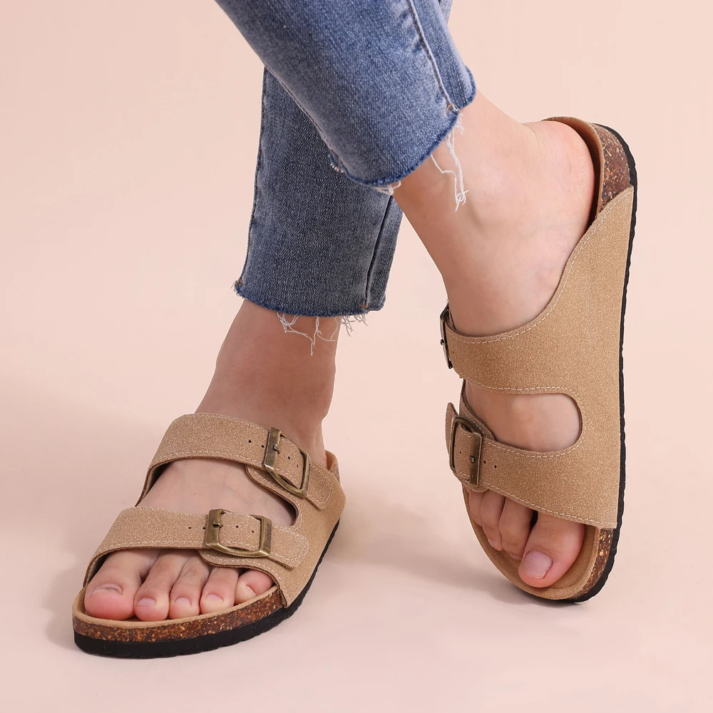 HERA - Orthopädische Sandalen mit Kork-Fußbett