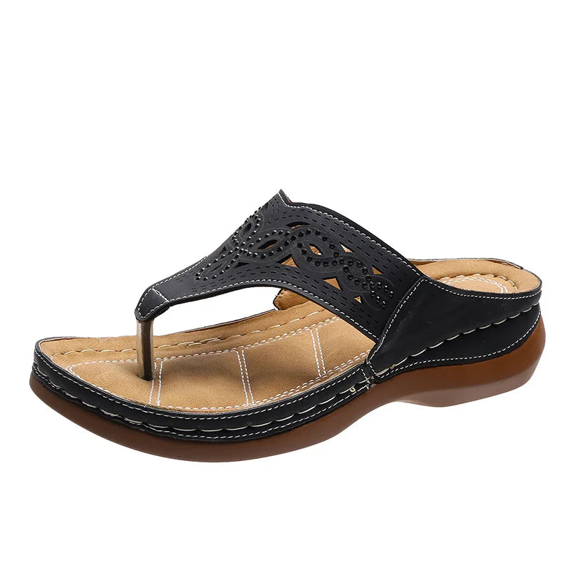 HERA - Damen Flip Flops mit optimalem Halt