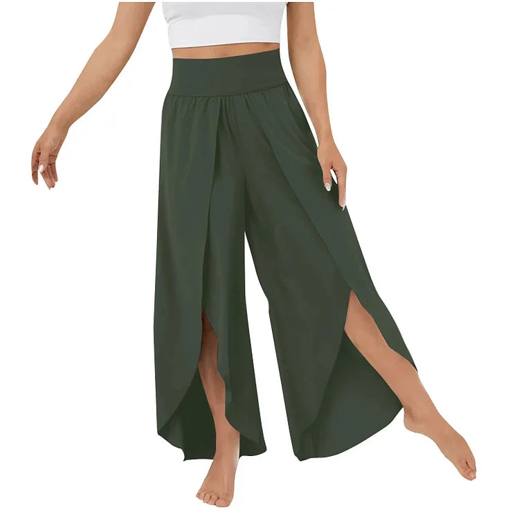 HERA | Yogahose mit weitem Bein