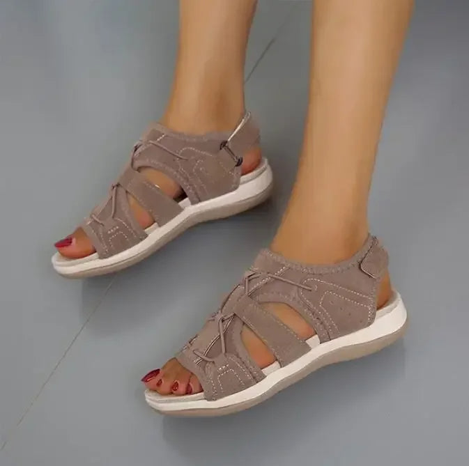 HERA Zenobia™ - Stilvolle, verstellbare Sommersandalen mit Fußgewölbeunterstützung