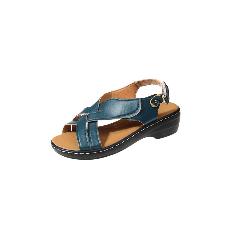 HERA | Orthopädische Ethnische Stil Blume Fransen Sandalen Frauen