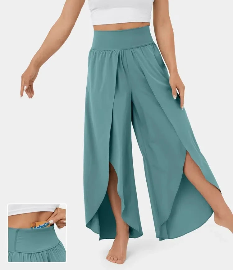 HERA | Yogahose mit weitem Bein