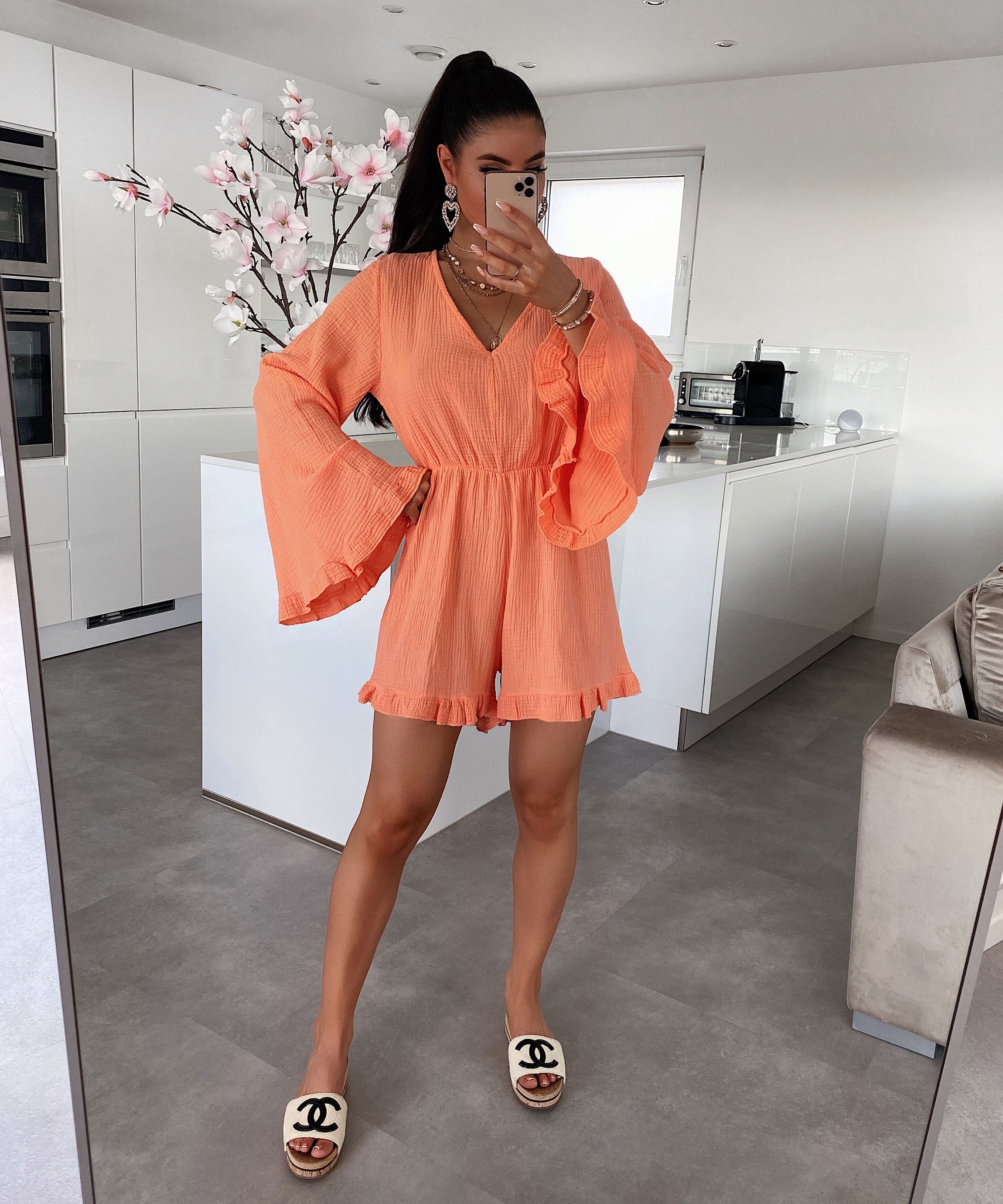 HERA Jumpsuit Rocia Hellorange