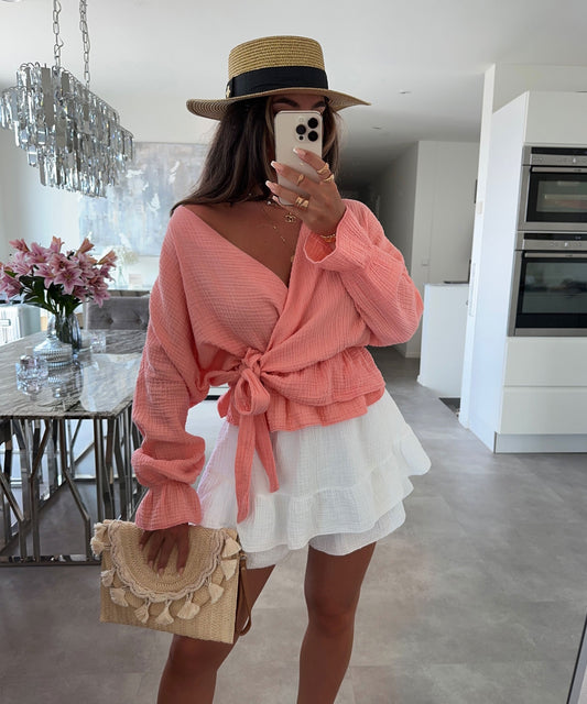 HERA Bluse Celine Peach