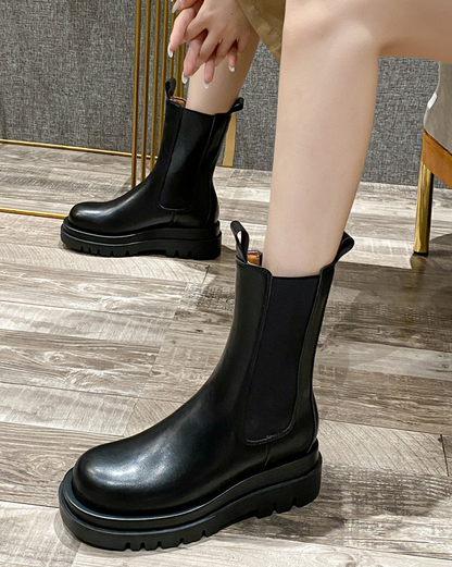 HERA Boots Long Schwarz