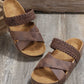 HERA – Gewebte Sandalen mit dicker Sohle