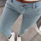 HERA Glitzer Mum Jeans Leandra