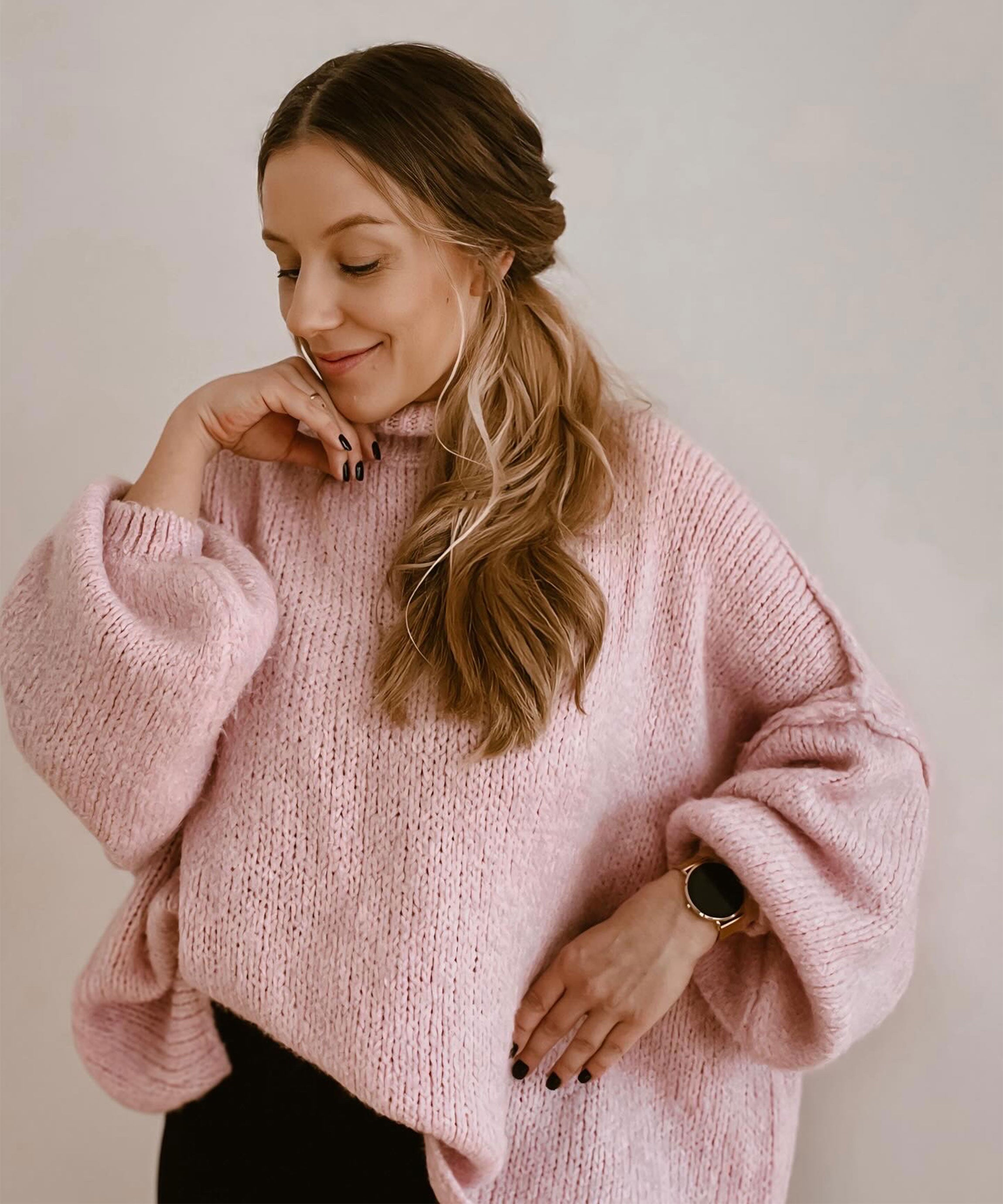 HERA Pullover Nata Rosa