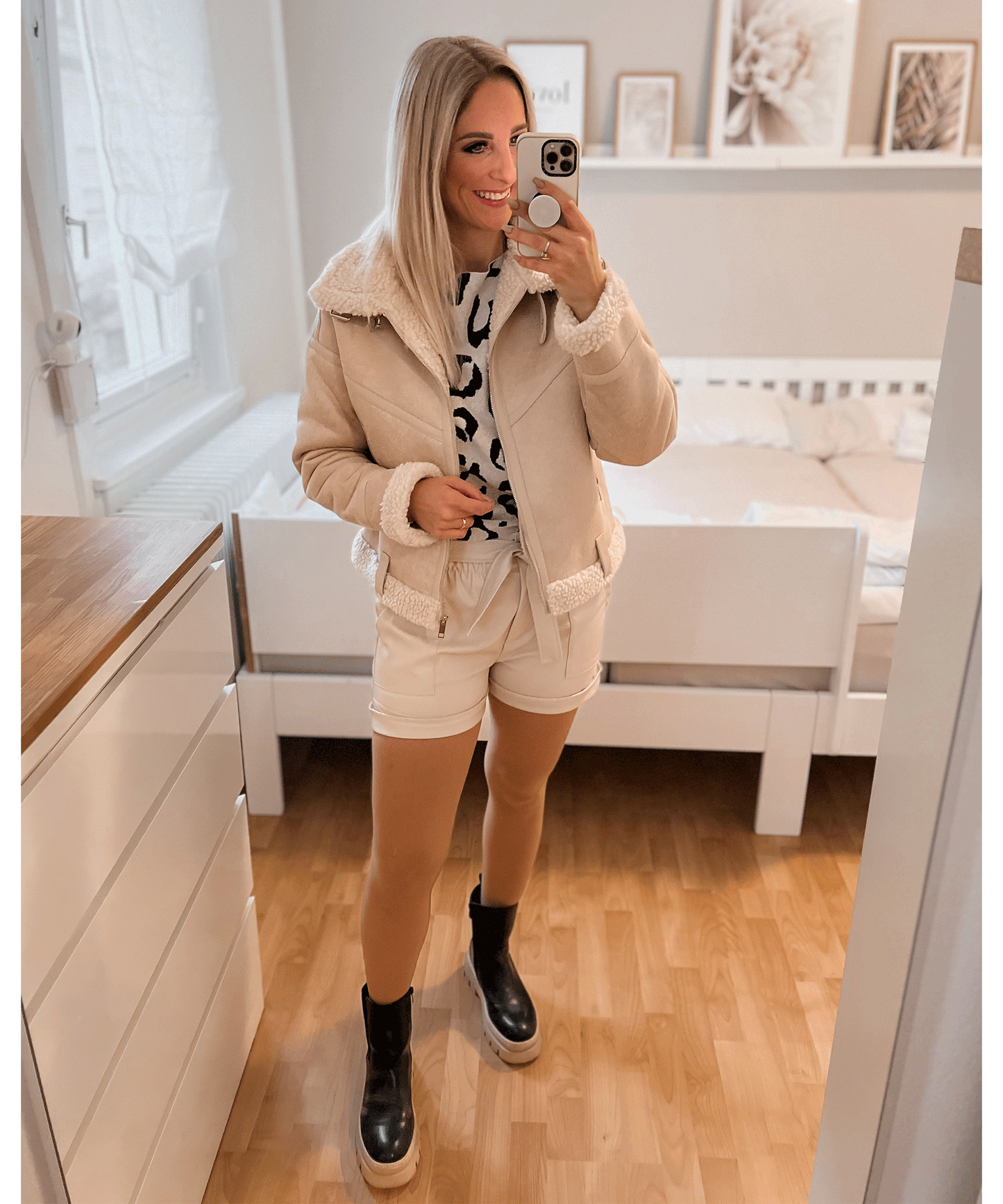 HERA Jacke Nori Beige