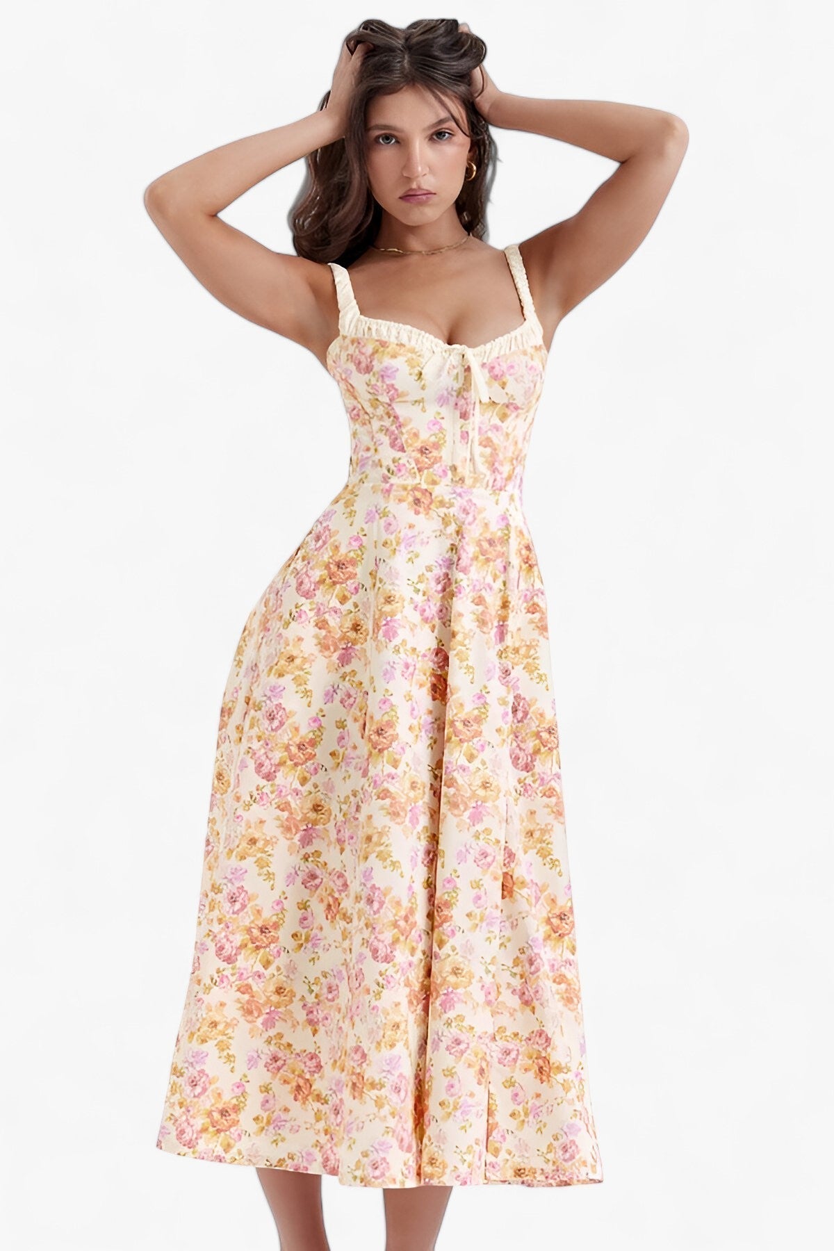 HERA Blumen-Kleid mit Spitze für den Sommer