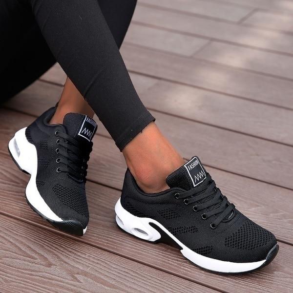 HERA - sportliche Turnschuhe entworfen Damenschuhe | Atmungsaktive Schuhe mit Mesh-Obermaterial