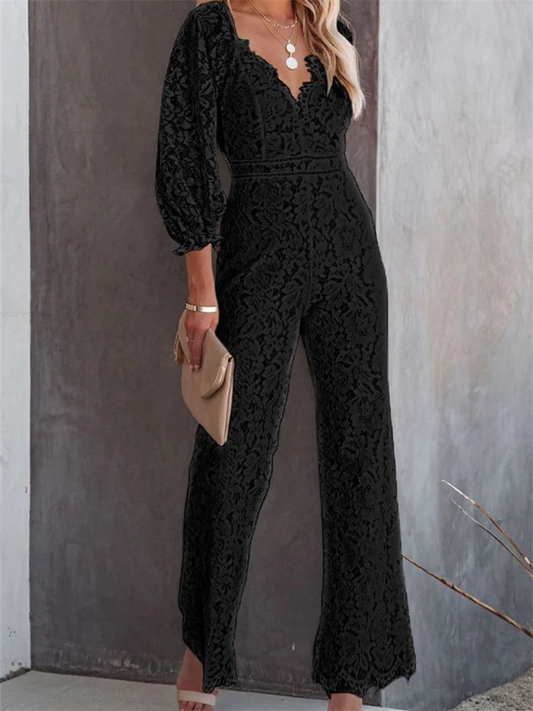 HERA - Elegante Spitze Jumpsuits