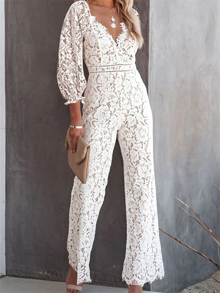 HERA - Elegante Spitze Jumpsuits