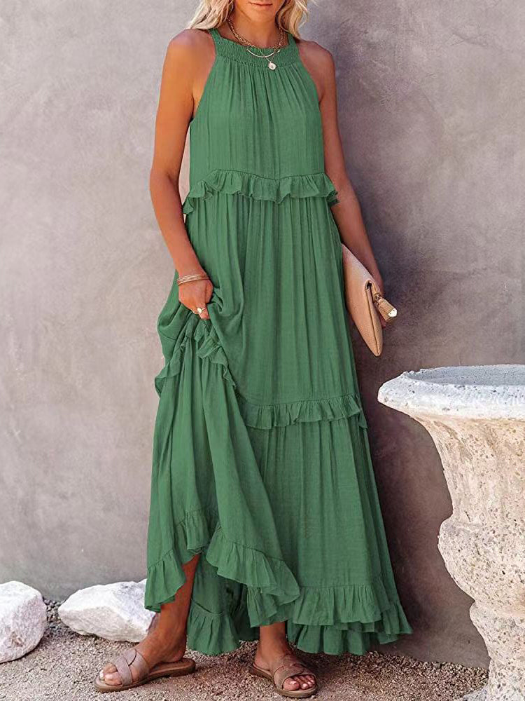 HERA Langes lockeres Sommerkleid